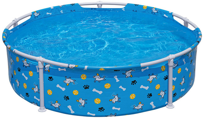 베스트웨이 반려동물 Fetching Fun 수영장 122 x 30.5 cm, 블루, 1개