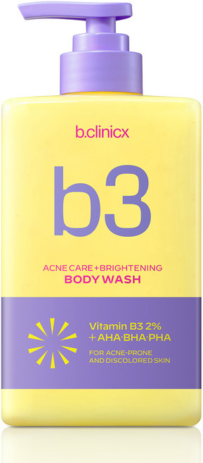 비클리닉스 아크네 클리어 바디워시, 1개, 500ml