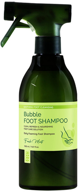 하라즈 버블 풋 샴푸 프레쉬민트향, 1개입, 1개, 500ml
