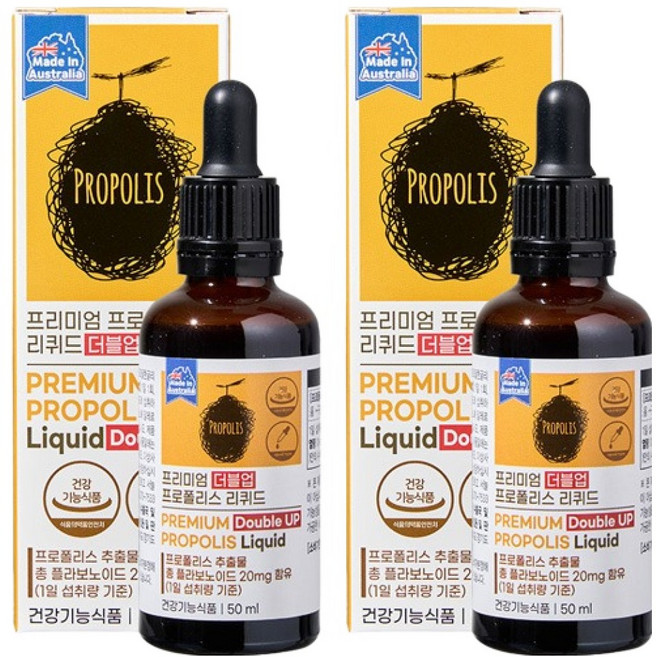 제너럴라이프 프리미엄 프로폴리스 리퀴드 더블업, 2개, 50ml