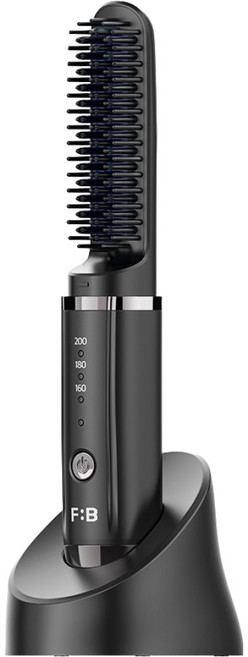 포뷰트 엣지 브러쉬 고데기, 블랙, FB-257-1