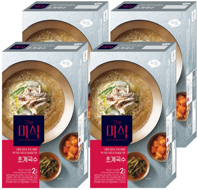 더미식 초계국수 2p, 422g, 4개