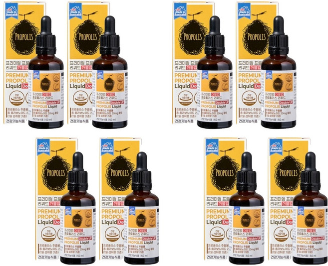제너럴라이프 프리미엄 프로폴리스 리퀴드 더블업, 50ml, 8개