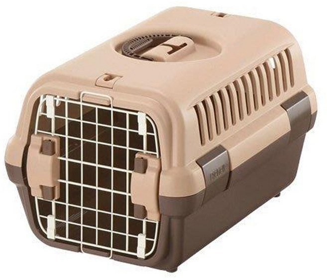 Richell 利其爾 外出運輸提籠, 淺棕色, 1個