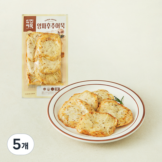 삼진어묵 양파 후추 어묵, 240g, 5개