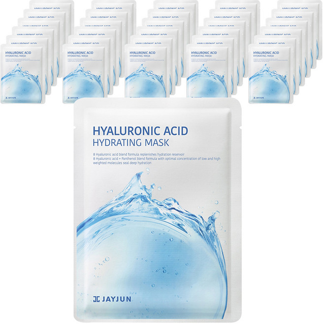 JAYJUN 玻尿酸保濕面膜, 80片, 1片