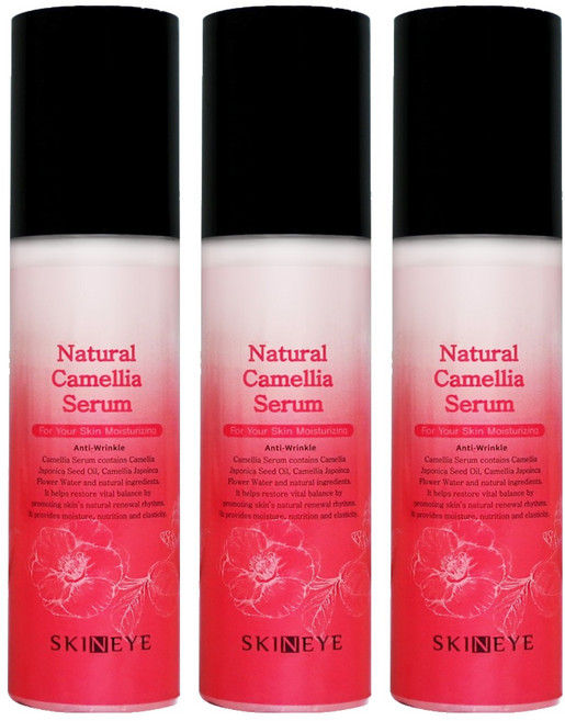 스킨아이 내추럴 발효 동백 세럼, 70ml, 3개