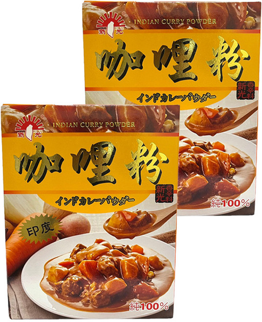 新光洋菜 印度咖哩粉, 600g, 2盒
