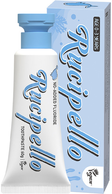 루치펠로 후이후이 유아 무불소 치약, 60g, 1개