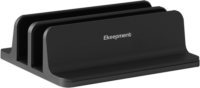 이킵먼트 노트북 수직거치대 EKMT-VS2, Black, 1개