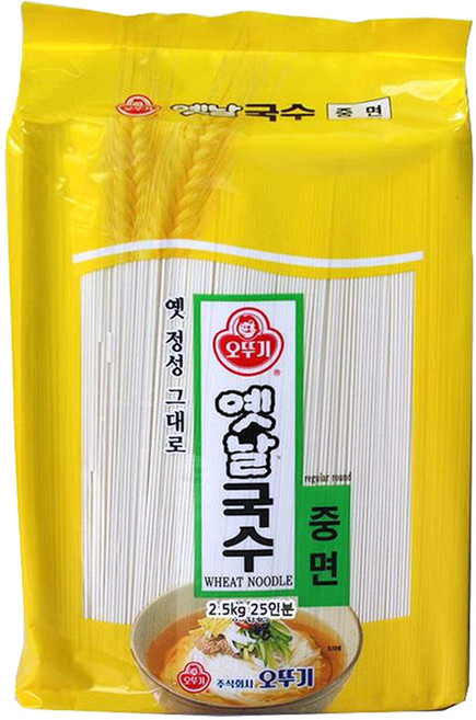 오뚜기 옛날국수중면, 2.5kg, 1개