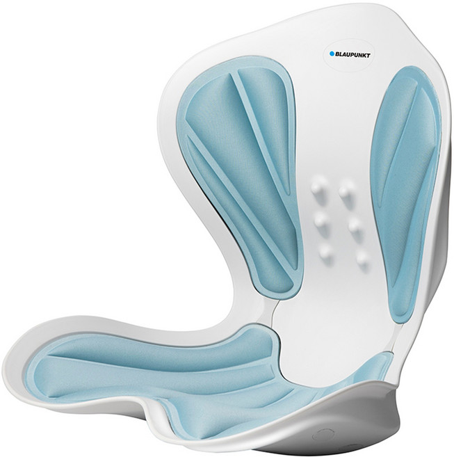 BLAUPUNKT 德國藍寶 3D護脊美學振動椅墊 BPB-M21BU, 蒂芙尼藍