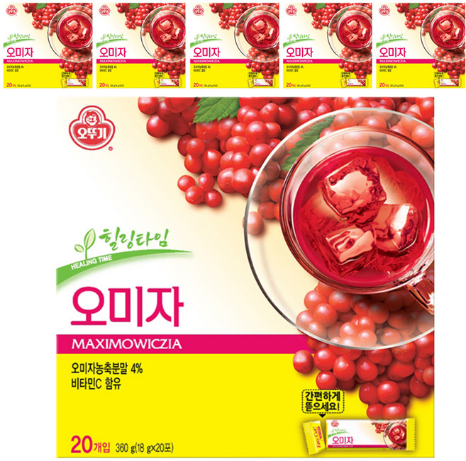 오뚜기 오미자차, 18g, 120개