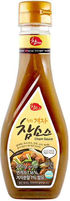 참 겨자 참소스, 290g, 1개