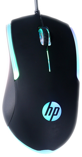 hp 惠普 電競遊戲有線滑鼠, M160, Black