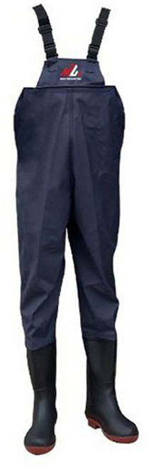 맥스메가다인 갯벌 낚시 가슴장화, 네이비, 1개