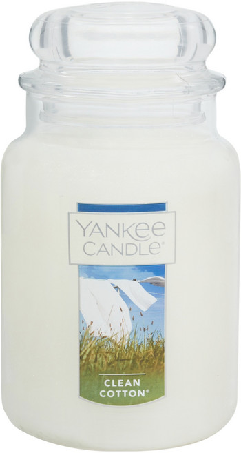 YANKee CANDLe 香氛蠟燭, 清爽棉, 623g, 1件