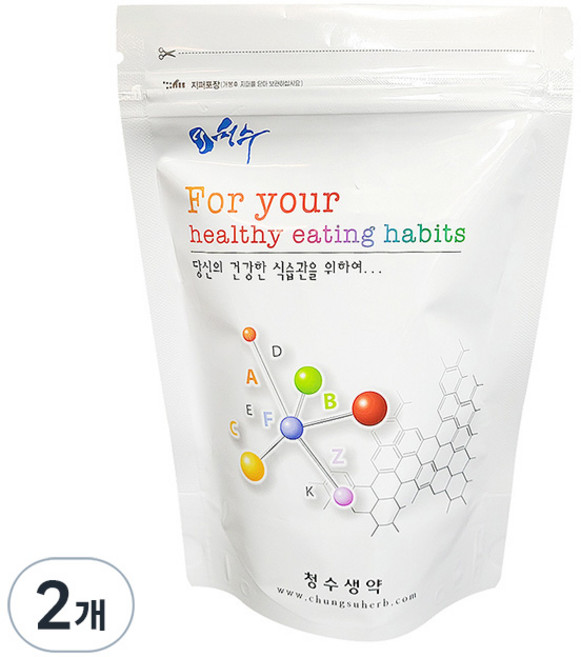 청수생약 생강 분말, 500g, 2개