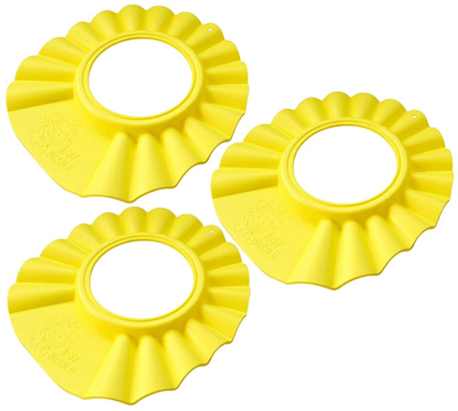 아가드 베이비 버블 샴푸캡, 옐로우, 3개