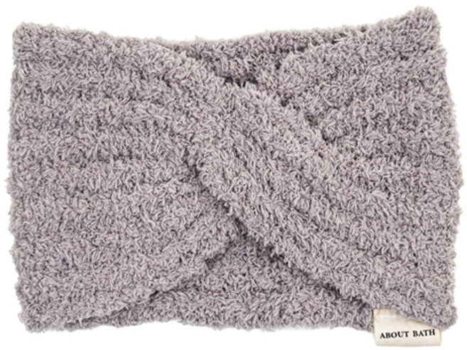 어바웃바쓰 파스텔 세안 헤어밴드 머리띠, 그레이, 1개