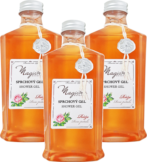 BOEMI 波西米亞玫瑰花沐浴膠, 250ml, 3瓶