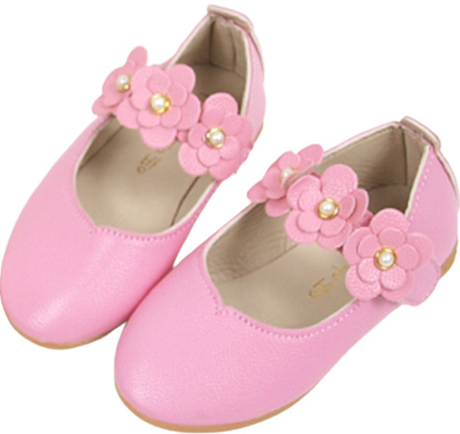 베베마루 여아용 발등 꽃 구두 9915
