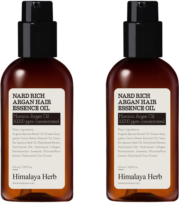 나드 리치 아르간 헤어 에센스 오일, 100ml, 2개