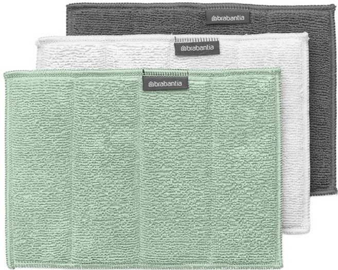 브라반티아 마이크로화이버 클리닝 패드 3종 세트, 1세트