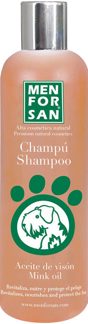 愛莎蓉 犬用貂油洗毛精, 300ml, 1入