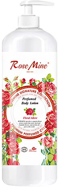ROSEMINE 香氛身體乳 Floral Adore 1L, 1瓶