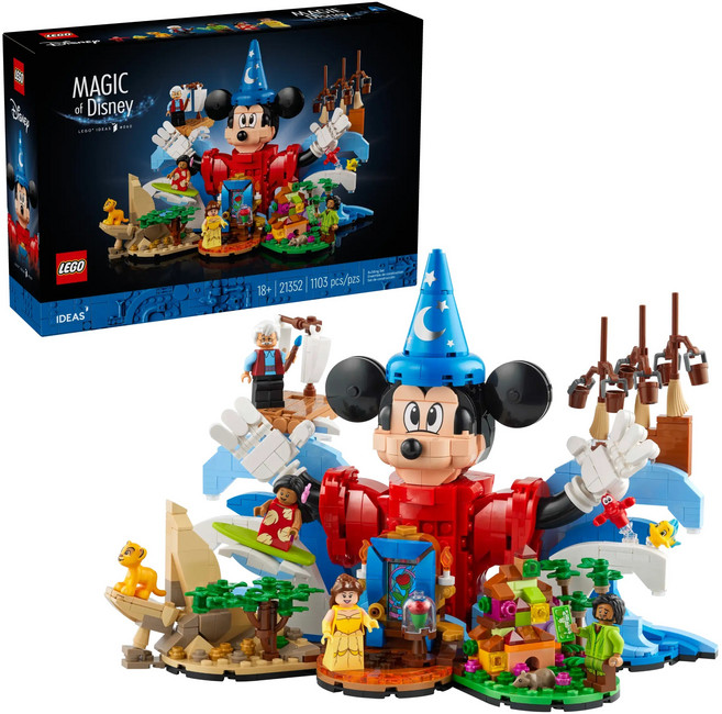 LEGO 樂高 迪士尼系列 迪士尼魔法 Magic of Disney, 多色, 1個