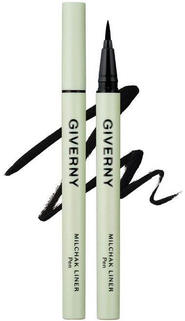 지베르니 밀착 펜 라이너 0.6g, 01호 블랙, 1개