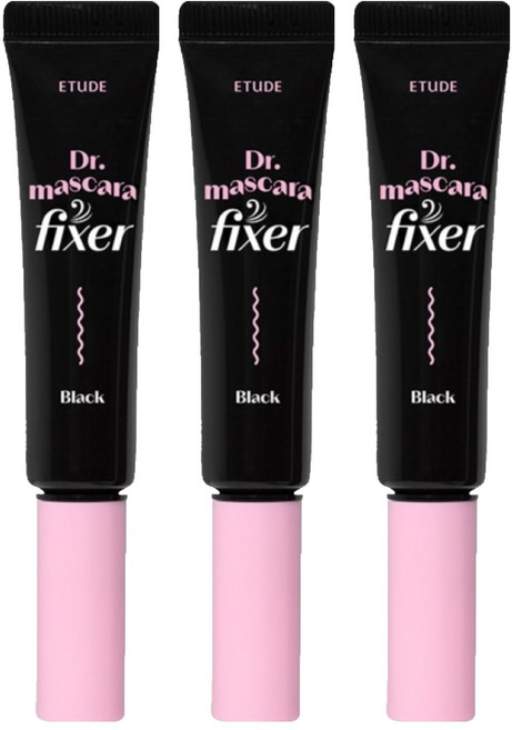 ETUDE NEW Doctor 睫毛膏定型液 6g, 02 黑色, 3個