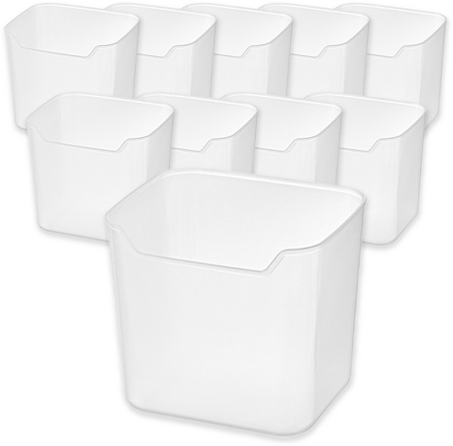 코멧 냉장고 정리 트레이, 투명, 10개