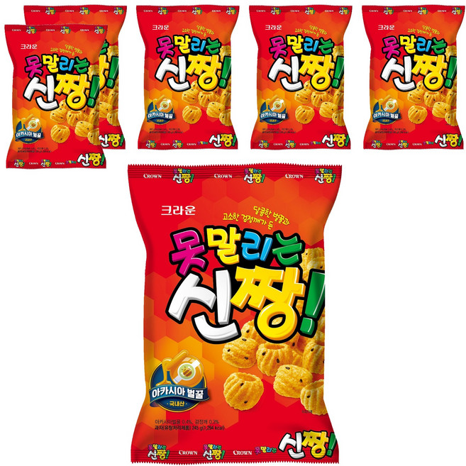 못말리는신짱, 245g, 6개