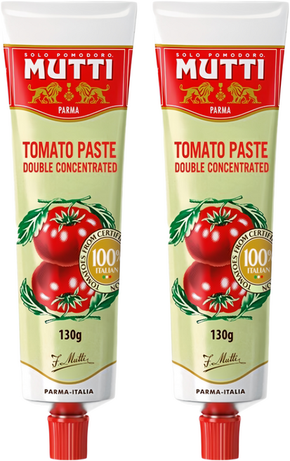 MUTTI 慕堤 濃縮番茄醬, 130g, 2條