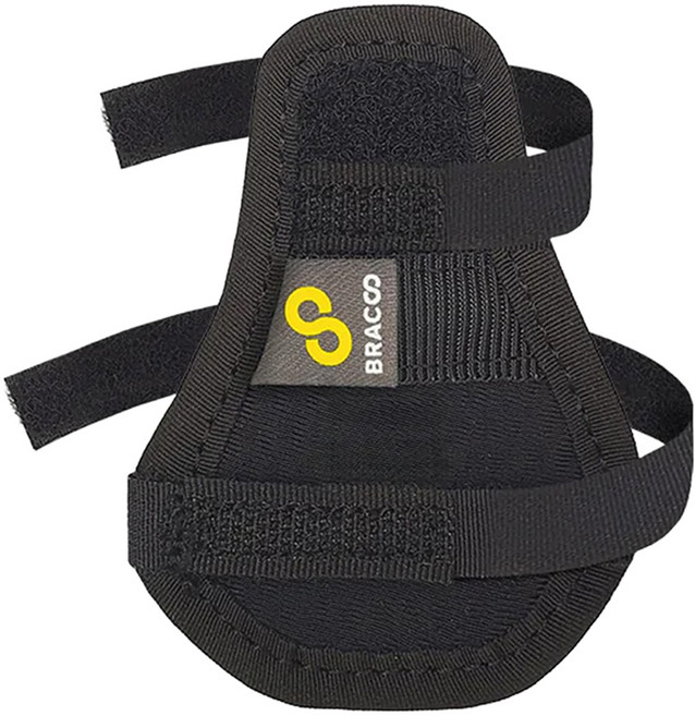 BRACOO 奔酷 熱塑強固型透氣手指護具 TB50, 黑色, 1個