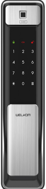 솔리티 웰콤 스마트 도어락, WSP-2500B, 방문설치