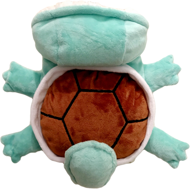 SassyDog 寵物服飾變裝外套 烏龜, 綠色, 1件