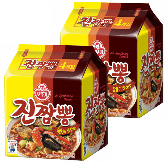 오뚜기 진짬뽕 130g, 8개