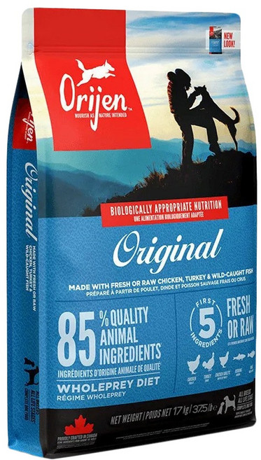 Orijen 歐睿健 台灣公司貨 Dog 成犬 乾飼料, 鮮雞, 17000g, 1袋
