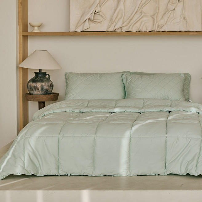 라뽐므 라울 양모 60수 호텔 이불, 윈터 민트