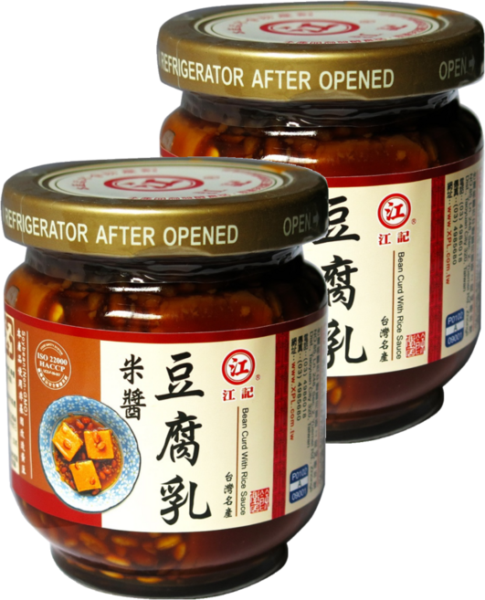 江記 米醬豆腐乳, 200g, 2罐