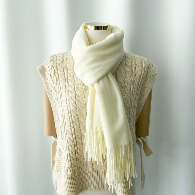 빈앤코 남녀공용 겨울 데일리 롱 머플러