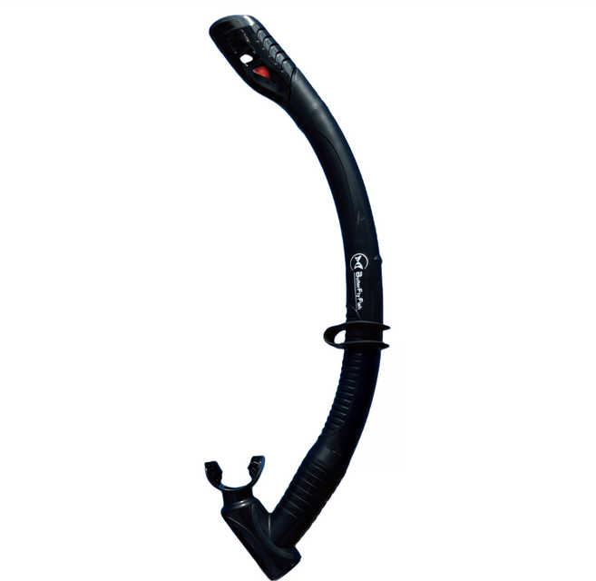 Butterfly Fish 蝴蝶魚 乾濕兩用呼吸管 SN2501 成人兒童適用 輕量易攜帶, 黑色