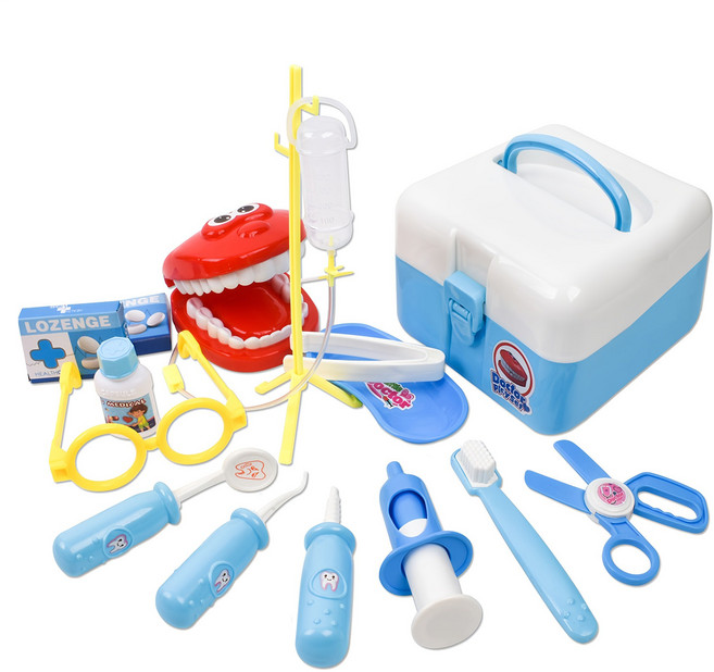 치카치카 치과 병원놀이, 파랑, 1개