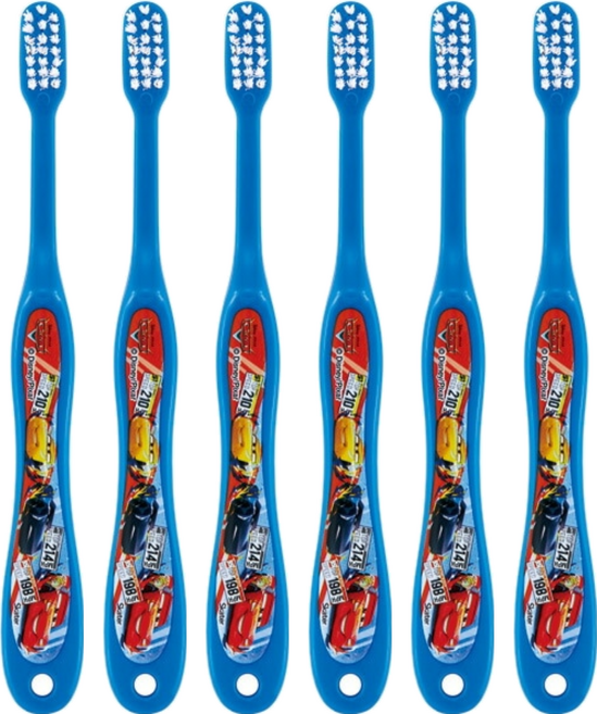 Skater 兒童牙刷 6~12歲, CARS, 1入, 6支