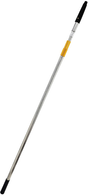 월드크린 다용도 스텐 장대 + 사선 A캡 3단 3M, 1세트