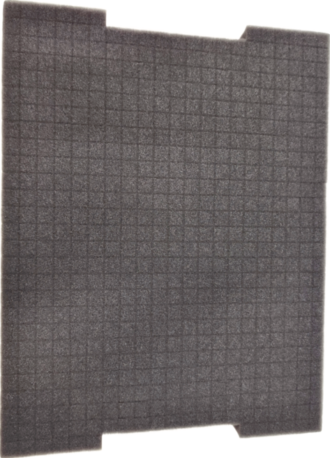 BOSCH 博世 台灣公司貨 系統工具箱 預切泡綿 L-Boxx 102 400 x 31.5 x 5mm, 1個, 黑色