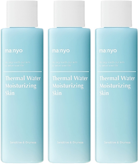 마녀공장 떼르말 워터 모이스처라이징 스킨, 155ml, 3개